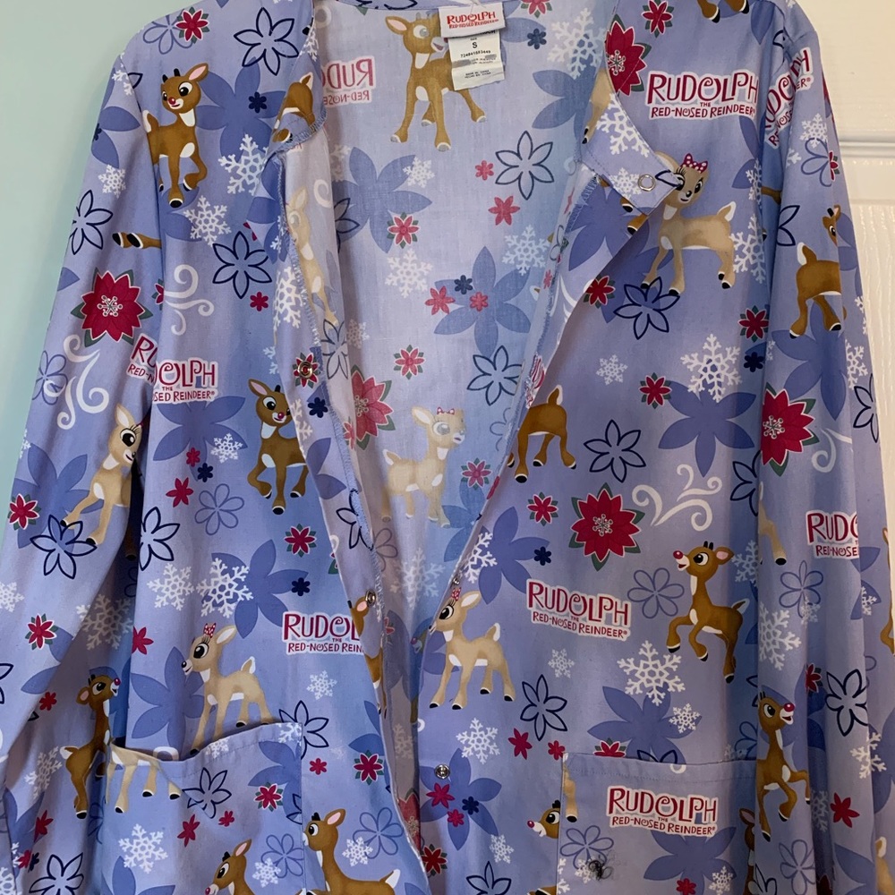 Rudolph scrub jacket